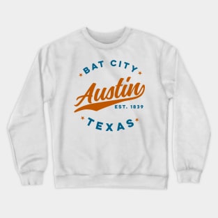 Vintage Austin Bat City Texas USA Crewneck Sweatshirt